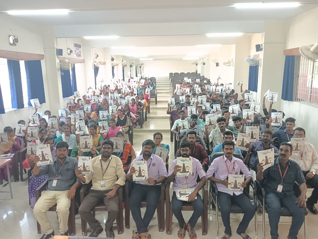 Students in the seminar hall