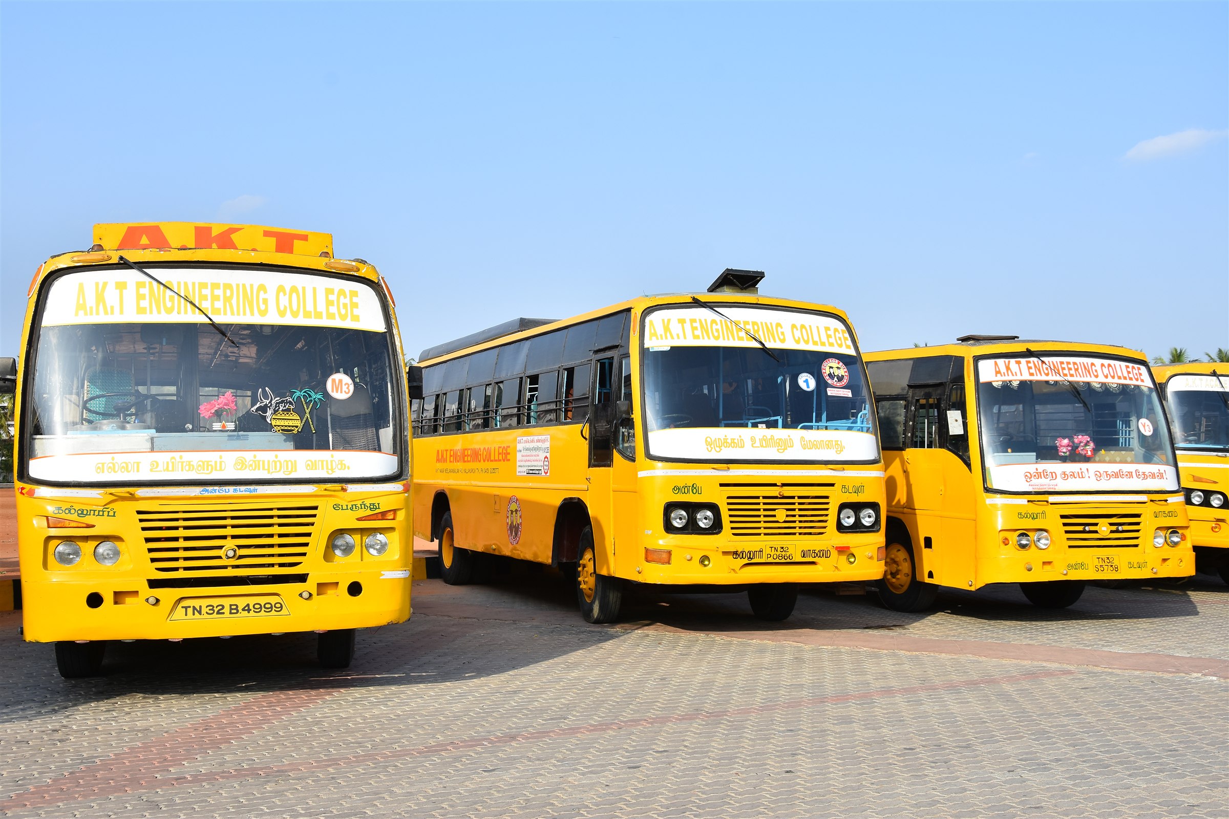 College buses